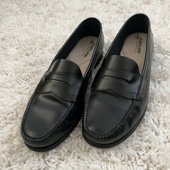 Eastland Shoes - Eastland Men's Classic Black Slip-On Loafers
